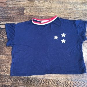 Blue with stars vintage Havana tee.